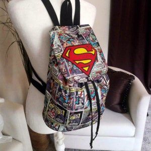 superman backpack with cape